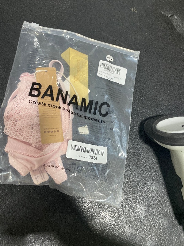 Photo 1 of Banamic Women's Thong T Back Low Waist Panties Sexy G-String Underwear Pink M  