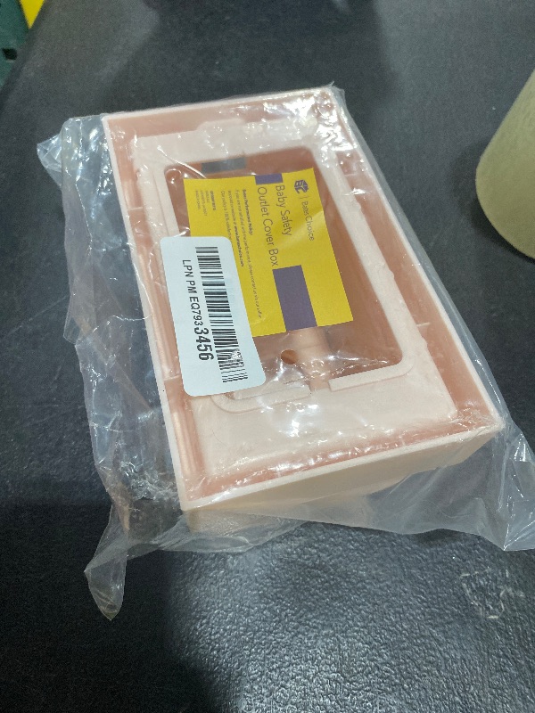 Photo 1 of Bates - Baby Safety Outlet Cover Box, Pink, Outlet Covers Baby Proofing, Plug Covers Baby Proofing, Baby Outlet Cover, Socket Covers Baby Proofing, Baby Outlet Covers Baby Proof, Outlet Box Cover