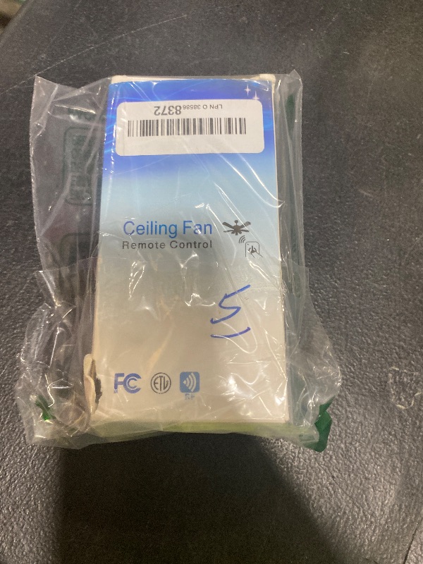 Photo 1 of Hampton Bay Ceiling Fan Remote Control - 3-Speed, Light Dimmer, Reverse Button - Replacement for UC7078T, CHQ7078T, L3H2003FANHD, HD5, HD6 Models