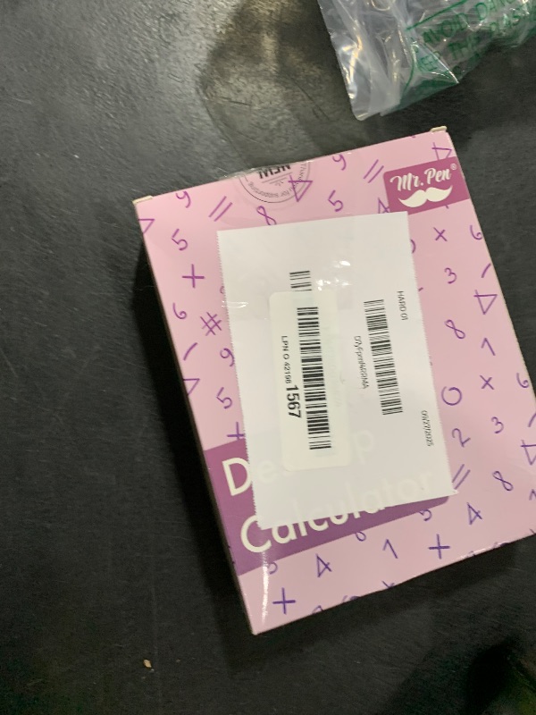 Photo 1 of Mr. Pen Pink Large Display Desktop Calculator
