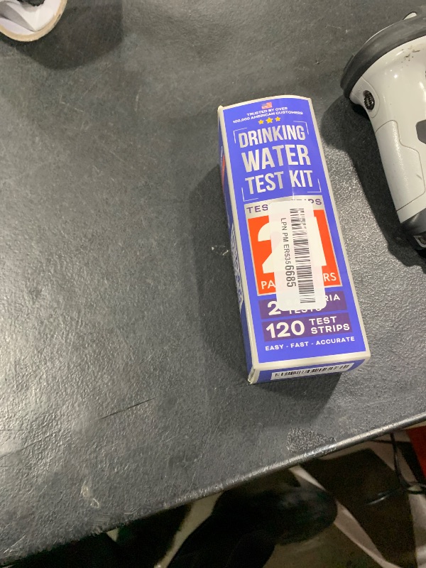 Photo 1 of All-New 20 in 1 Drinking Water Testing Kit 120 Strips, Home Tap and Well Water Test Kit for Hardness, Lead, Iron, Copper, Chlorine, Fluoride