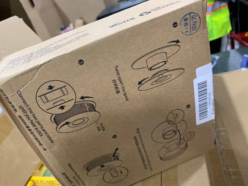 Photo 1 of Bamboo Lab PETG HF Refill Filament 1.75mm High-Speed, Easy to Print, Smooth Texture, Eco Friendly with RFID for Bambu Lab X1, P1,A1 Series 1KG (2.2lbs) Exclude Spool +/- 0.03mm (Lake Blue 33601)