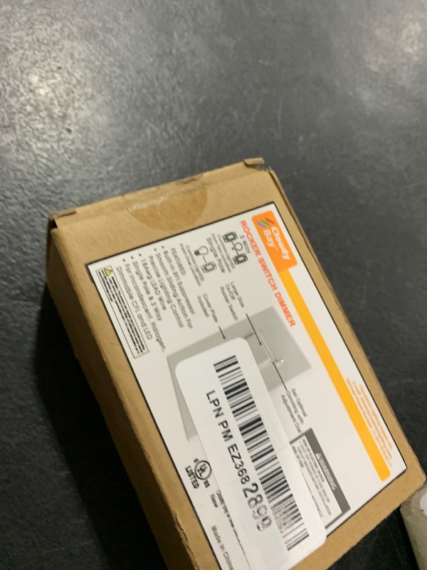 Photo 1 of Cloudy Bay in Wall Dimmer Switch for LED Light/CFL/Incandescent,3-Way Single Pole Dimmable Slide,600 Watt max,Cover Plate Included