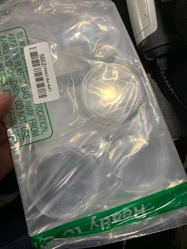 Photo 1 of Amazer Plastic Shower Curtain Rings, 12 Pcs Clear Shower Curtain Hooks, O Shape Shower Curtain Hooks Rings, Easy to Snap Closure Shower Hooks for Shower Curtain and Liner Bathroom