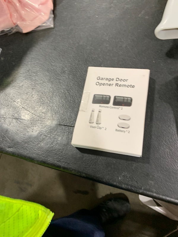 Photo 1 of 2 Replacement Garage Door Opener Remote,Compatible with Liftmaster Chamberlain Sears Craftsman Garage Door Opener Remote,Extra Battery,1993 to Present