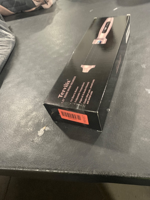 Photo 1 of Terviiix Thermal Brush 1.25 Inch Makes Volume Curls, Ceramic Tourmaline Ionic Hot Brush Heated Round Volumizer, Digital Display 9 Temperatures Curling Iron Hair Curling Brush, Dual Voltage