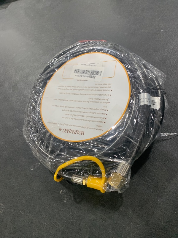 Photo 1 of GASPRO 18-Foot RV Quick Connect Propane Hose for Portable Fire Pit, Camp Chef Explorer, Outland Living Fire Bowl, Camping Grill and More