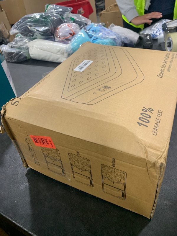 Photo 1 of SENNOUL Air Mattress Queen with Built in Pump - 2 Mins Quick Self Inflatable,16"/650lbs Max Blow Up Bed, All Night Stability No Lost Air?No Peculiar Smell for Camping,Home,Guests & Portable Travel