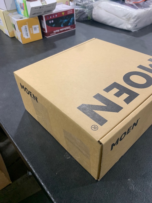 Photo 1 of Moen Flo Smart Water Monitor and Automatic Shutoff Sensor, Wi-Fi Connected Water Leak Detector for 1-1/4-Inch Diameter Pipe, 900-002