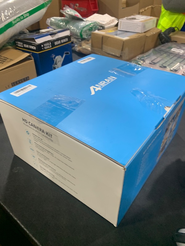 Photo 1 of ANRAN Wireless Security Camera System, 10.5" 4K Monitor with 4x5MP PTZ WiFi-6 Camera, Auto-Tracking, 2-Way Audio, Human/Vehicle/Pet/Parcel Detection, 8CH NVR with 2TB HDD, No Monthly Fee