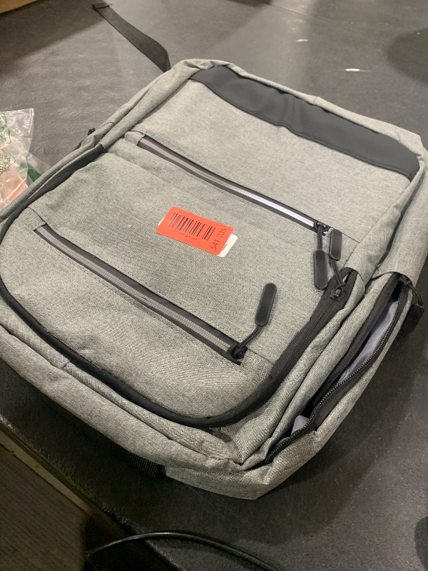 Photo 1 of Docooler 15.6-Inch Laptop Computer Backpack, Water-Resistant Oxford Fabric Large Capacity Multi-Pocket Backpack, Support One Bag for All Outings to Travel, with USB Charging Interface Design