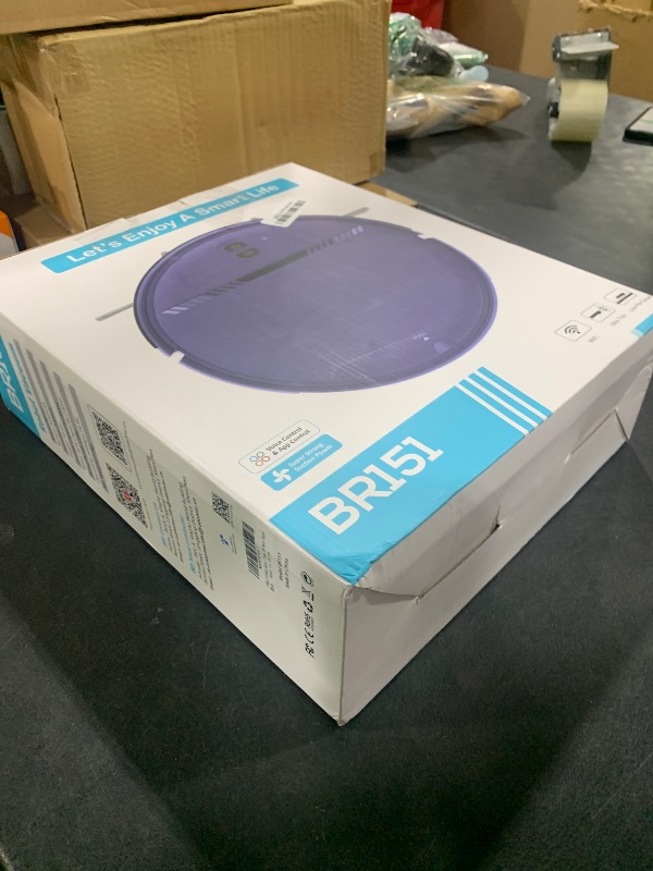 Photo 1 of XIEBro Life Robot Vacuum and Mop Combo, Robotic Vacuum Cleaner 2 in 1 with WiFi/App/Voice, Schedule, Water Tank and Dustbin, Self-Charging, Slim, Ideal for Hard Floor, Pet Hair, Carpet