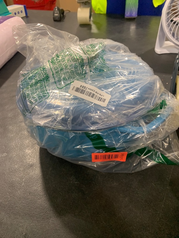 Photo 1 of Lodge 6 Quart Enameled Cast Iron Dutch Oven with Lid – Dual Handles – Oven Safe up to 500° F or on Stovetop - Use to Marinate, Cook, Bake, Refrigerate and Serve – Cornflower Blue