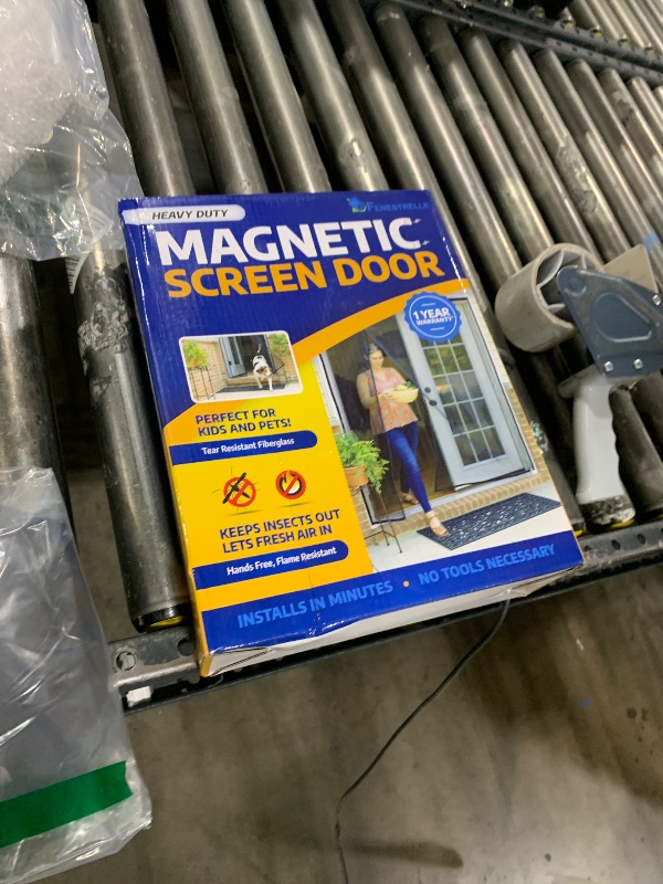 Photo 1 of magnetic screen door unknown size