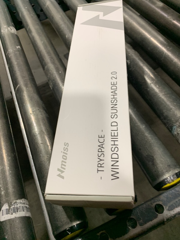 Photo 1 of [2025 Upgraded] Nmoiss Windshield Sun Shade Umbrella [Graphene Rapidly Dissipates Heat] 99% UV Blocking Protects Car from Sun and Heat Damage, Keeps Cool and Protects Interior Medium (56" L x 31" W)