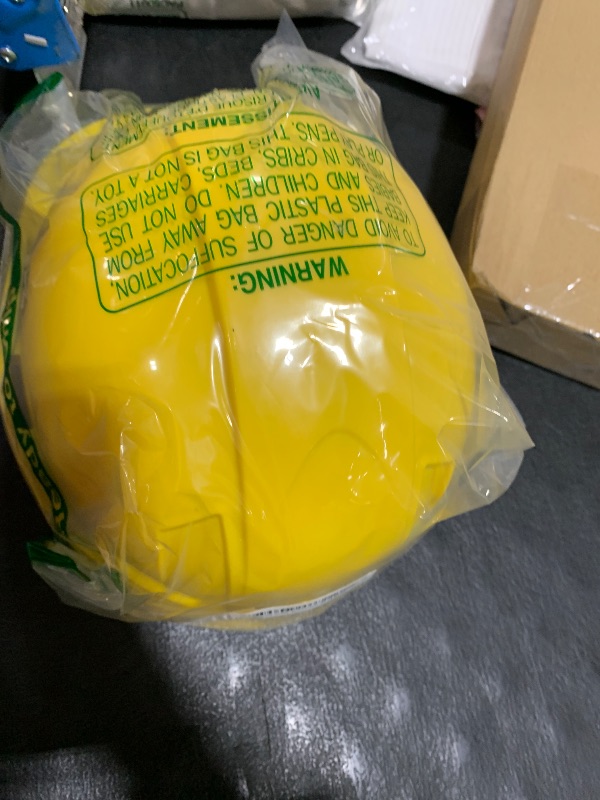 Photo 1 of Pyramex Safety Pyramex Ridgeline Cap Style Hard Hat, 6-Point Ratchet Suspension, Yellow