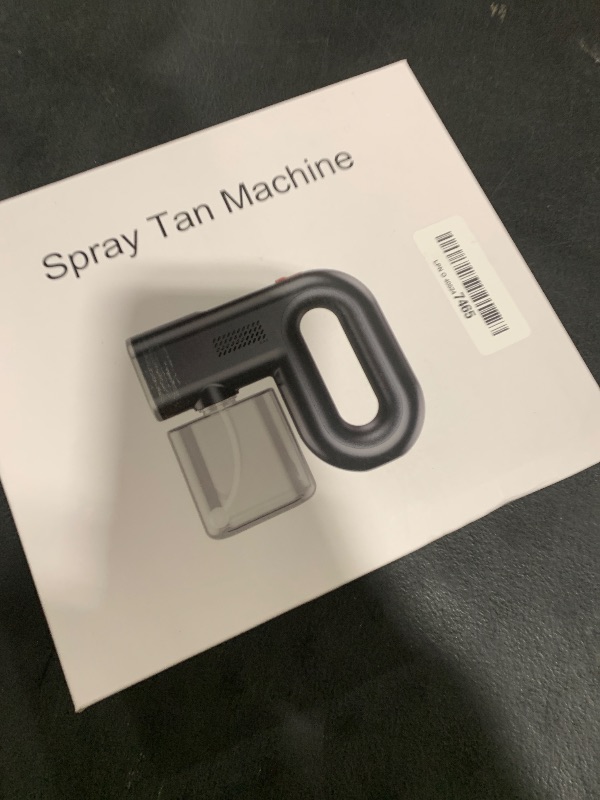 Photo 1 of Portable Spray Tan Machine- Rechargeable Handheld Travel Spray Tan Gun for Home, Salon, DIY, Bodybuilding- Three Different Strength Spray Levels-Long Battrey Life- Include 380ml Bottle & Type-C Cable