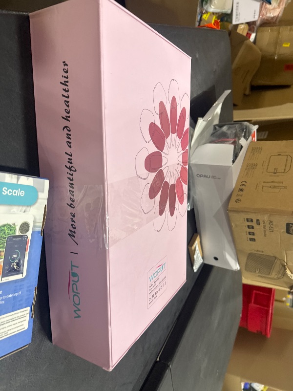 Photo 1 of Woput Nail Dust Collector, 1600PA Professional Nail Vacuum Dust Collector Fan with Filter Papers (30 Pcs) for Acrylic Nail Polishing & Manicure at Nail Salon & Home - Pink