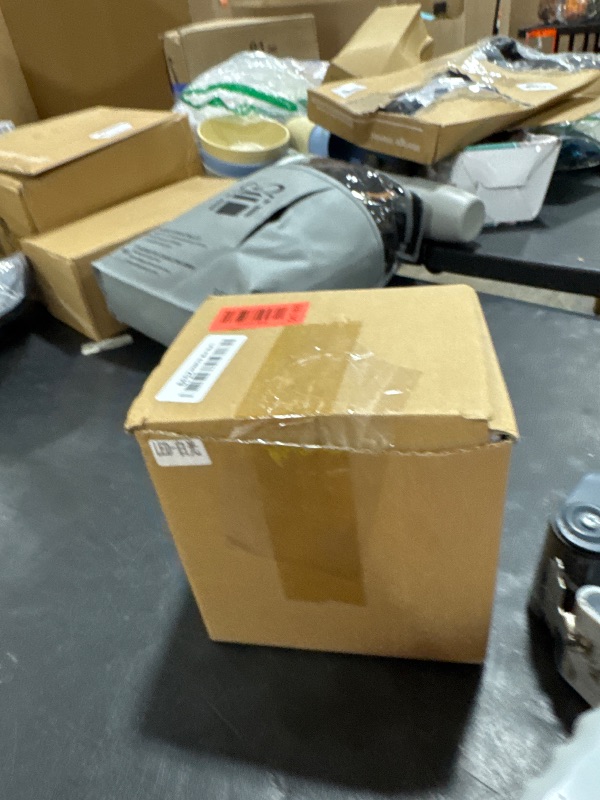 Photo 1 of 6 1/2" CREE XM-L LED Motorcycle Retro Black Clear Lens Headlight w/Halo Ring Compatible with Harley Bobber Cafe Racer Cruiser Vintage Style