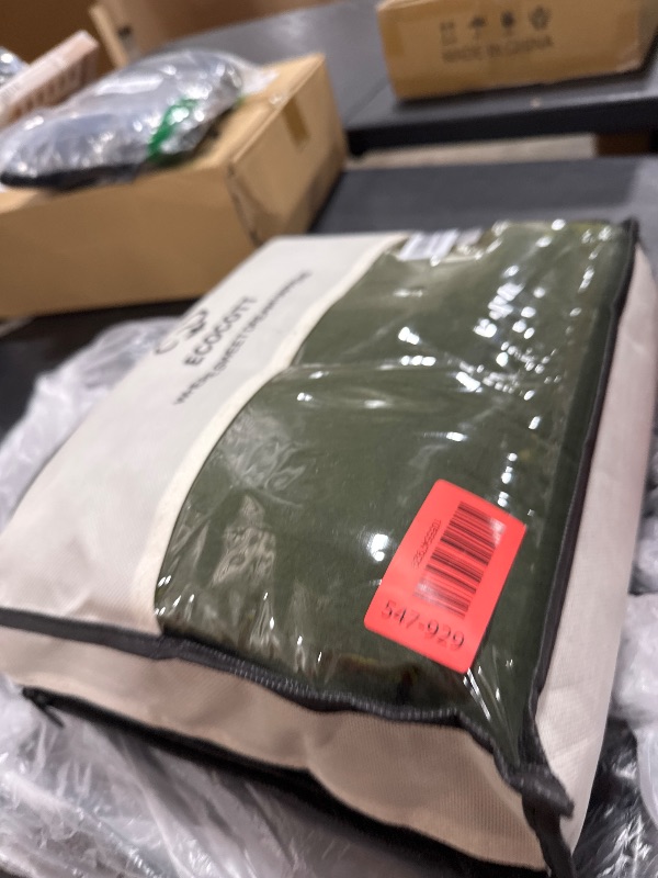 Photo 1 of ECOCOTT 3 Pieces Duvet Cover King 100% Washed Cotton 1 Duvet Cover with Zipper and 2 Pillowcases, Ultra Soft and Easy Care Breathable Cozy Simple Style Bedding Set (Avocado Green)