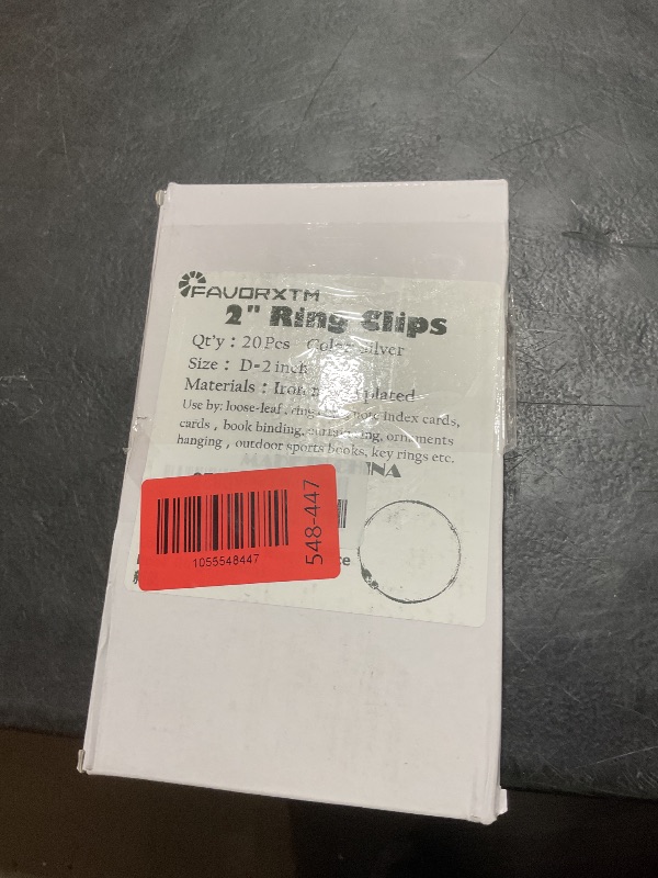 Photo 1 of
2in Ring Clips