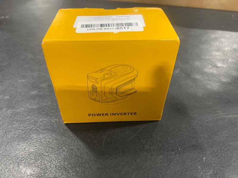 Photo 1 of 200W Portable Power Inverter Compatible with DeWALT 20V,Ecarke Real 200W Outdoor Generators with 2 USB&Type-C&AC,DC 20V to AC 110V Portable Power Station, Charger Adapter Battery Powered Outlet