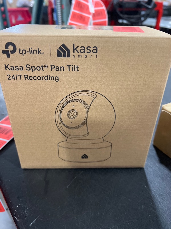 Photo 1 of Kasa Indoor Pan/Tilt Smart Security Camera, 1080p HD Dog-Camera,2.4GHz with Night Vision,Motion Detection for Baby and Pet Monitor, Cloud & SD Card Storage, Works with Alexa& Google Home (EC70), White