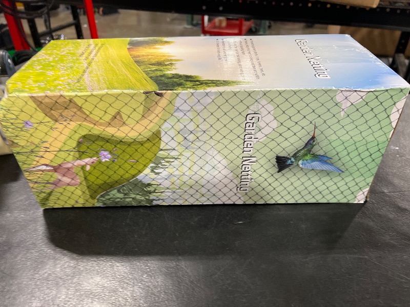 Photo 1 of 50 x 50 FT Bird Netting for Garden Woven Mesh Garden Netting for Plants, Vegetable, Fruit Trees, Blueberry Bushes, Strawberries Against Birds, Deer, Squirrels and Other AnimalsLPNPMEX5177332