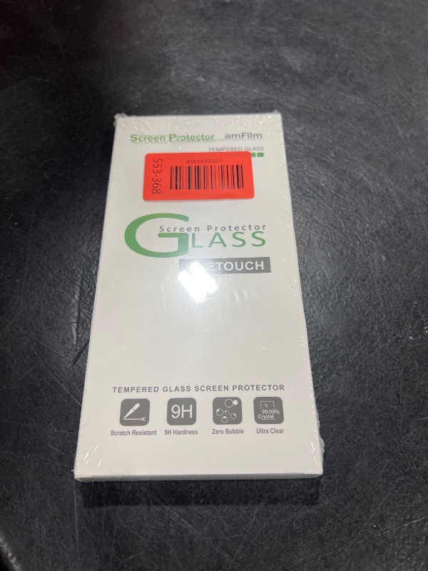 Photo 1 of amFilm OneTouch Screen Protector for iPhone 17 Pro Max 6.9'' + Camera Lens Protector | Auto-Alignment install | Bubble Free | 9H+ Military-Grade Tempered Glass | FHD Clarity | Case Friendly | 2+4 Pack