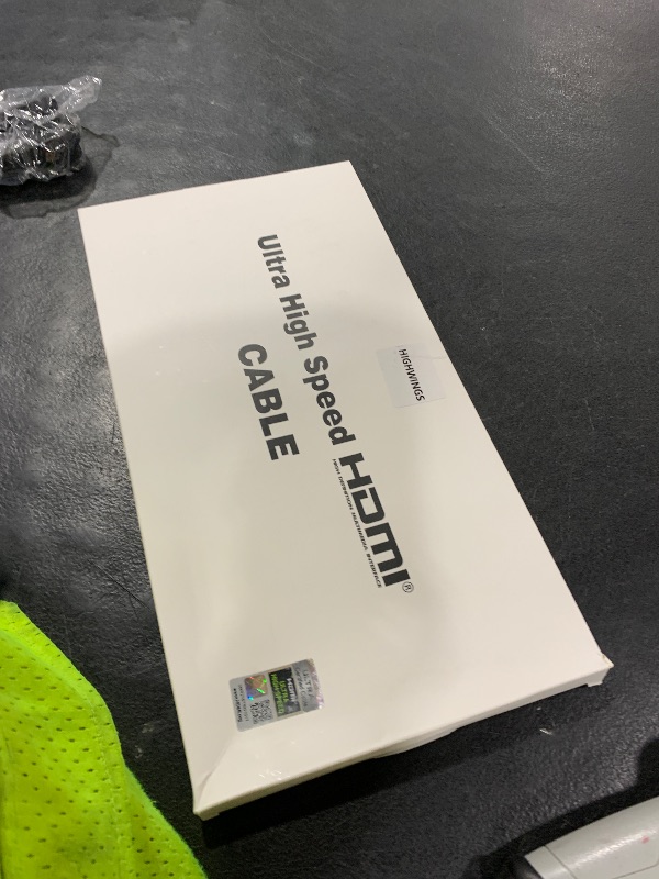 Photo 1 of 10K 8K HDMI 2.1 Cable 2-Pack 6.6FT, Highwings Certified 48Gbps Ultra High Speed Slim HDMI Cord,Support 4K@120Hz 8K@60Hz, HDCP 2.2&2.3, Dynamic HDR,eARC,DTS:X, Compatible with Roku TV/HDTV/PS5/Blu-ray