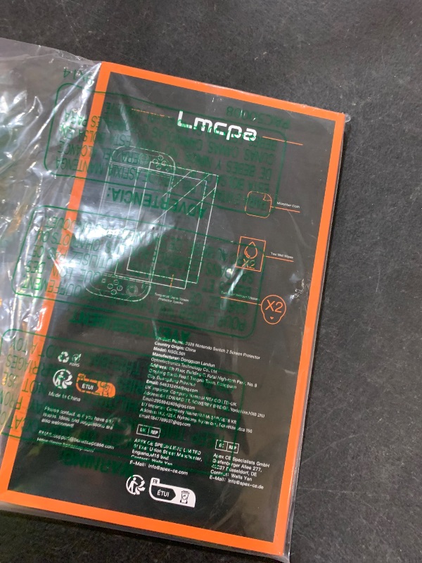 Photo 1 of [2-Pack] Lmcpa Screen Protector for Nintendo New Switch 2?2025?7.9 Inch, Anti-Scratch, Bubble-Free, Transparent HD Clear Tempered Glass Film Screen Protector, 9H Hardness, Ultra-Thin 0.25mm, Accessories for Switch 2