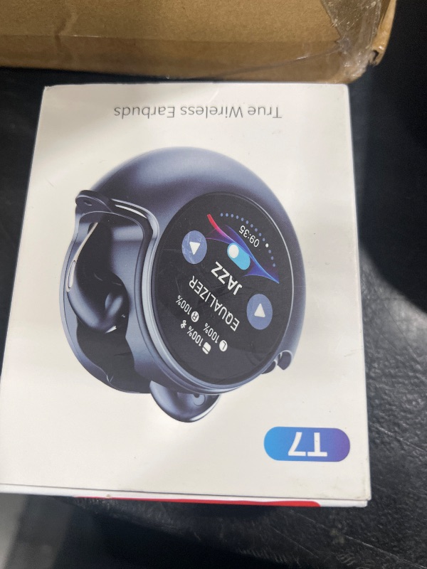 Photo 1 of Wireless Earbuds Bluetooth Headphones, Bluetooth 5.3 Stereo Sound with LED Display, IPX7 Water Resistant in-Ear Earphones for Sporting, Workout, Running Black