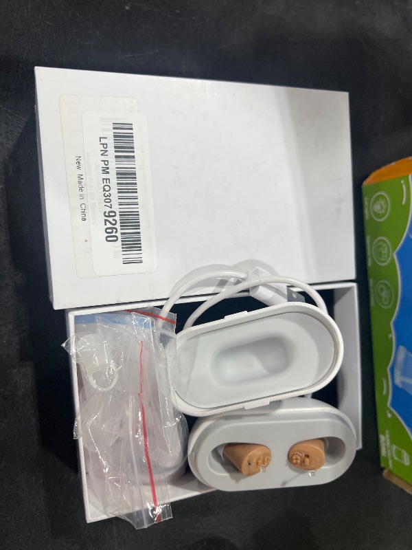 Photo 1 of Hearing Aids Not Amplifier for Seniors Rechargeable, OTC In-the-Ear Hearing Aid, Hearing Aides for Adults Men Women Elderly Hearing Loss, Invisible Hearing Ear Buds Earbuds