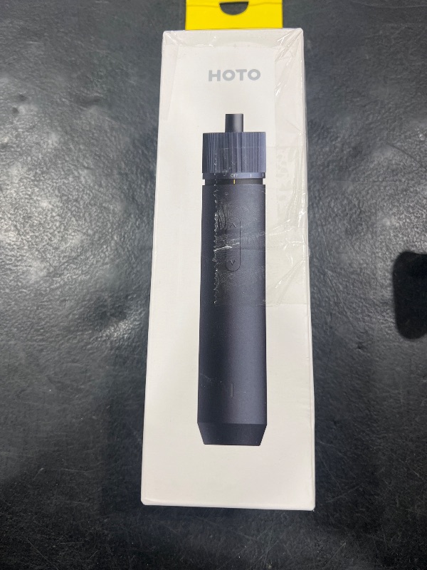 Photo 1 of HOTO Electric Screwdriver Rechargeable, 3.6V Cordless Screwdriver Set USB-C, 3 Torque Settings, 1500mAh Battery, LED Light & 12 S2 Metal Bits for Furniture/Electrical Repairs