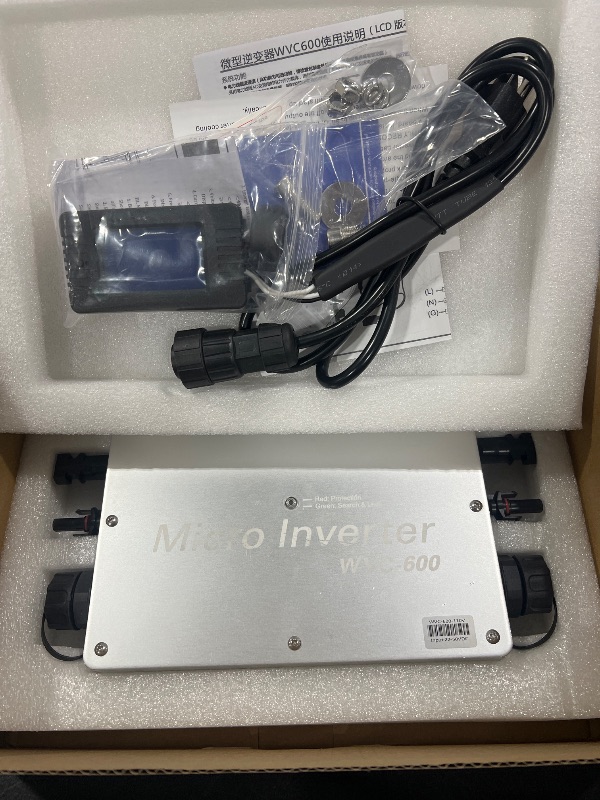 Photo 1 of 600W Silver Micro Inverter MPPT Solar Grid Tie Inverter Aluminum Alloy