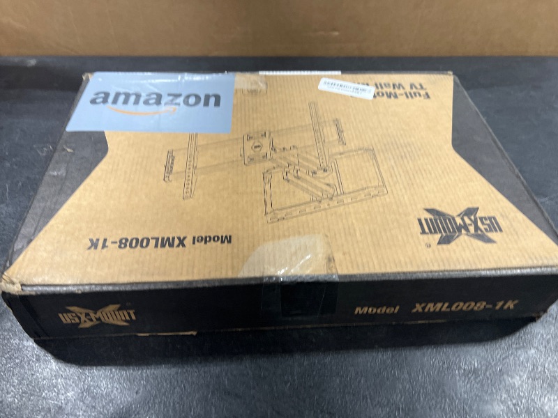 Photo 1 of USX Mount Full Motion TV Wall Mount for Most 42-86 inch Flat Screen/LED/4K, TV Mount Bracket Dual Swivel Articulating Tilt 6 Arms, Max 16" Wood Studs, VESA 600x400mm, Holds up to 132lbs