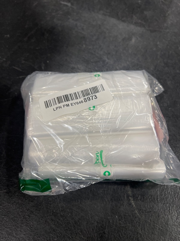 Photo 1 of 1.6 Gallon 120 pcs (Fit 1.3-1.6 Gal)Small Clear Trash Bags, Strong 1.3 Gallon1.5 Gallon 1.6 gallons Garbage Bags, Bathroom Trash Can Bin Liners, Mini Bags for Office, Waste Basket Liner,Fit 5-6 Liters