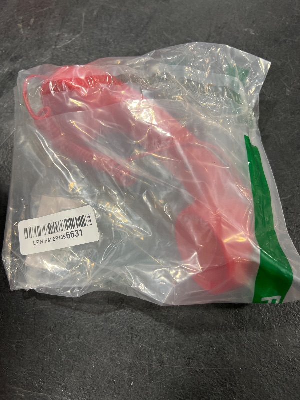 Photo 1 of Cell Phone Handset, Vintage Retro Telephone Handset Mobile Phone Telephone Receiver for All Smartphones and Computers with 3.5mm Headphone Jack (Red)