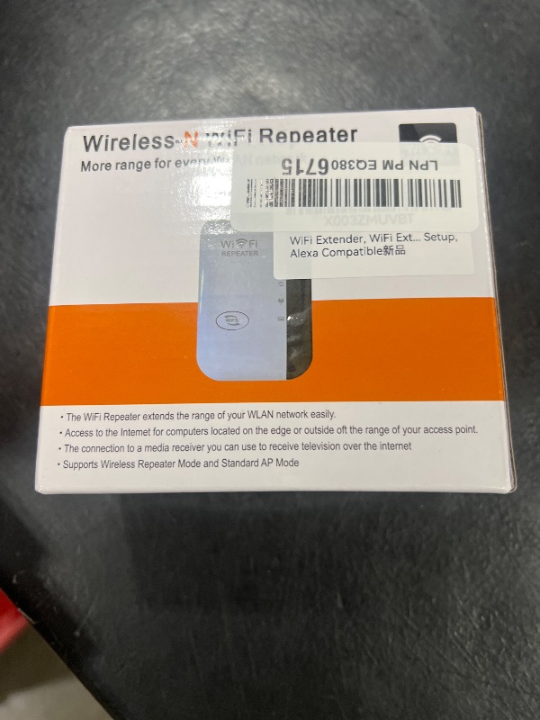 Photo 1 of WiFi Extender, WiFi Extenders Signal Booster for Home Up to 5000 sq.ft and 50 Devices, WiFi Range Extender, Wireless Repeater, Long Range Amplifier with Ethernet Port, 1-Tap Setup, Alexa Compatible