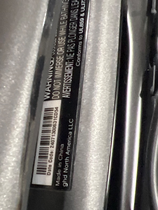 Photo 1 of ghd Platinum+ Styler - 1” Smart Flat Iron Hair Straightener - Professional Ceramic Styling Tool with Predictive Heat Control and Automatic Shut-Off - More Shine and More Color Protection - Black