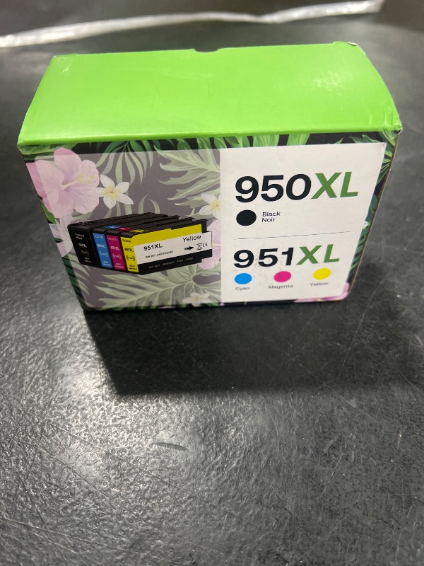 Photo 1 of DAM aila 950XL 951XL Combo Compatible for HP 950 XL 951 XL Ink Cartridge Replacement for HP OfficeJet Pro 8600 8610 8620 8100 8630 8660 8640 8615 76DW 251DW (1 Black, 1 Cyan, 1 Magenta, 1 Yellow)