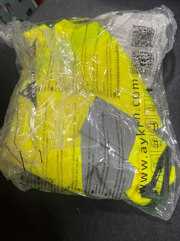 Photo 1 of A-SAFETY hi vis Safety Vests, Yellow