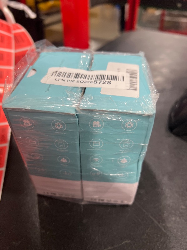 Photo 1 of 2K Cameras for Home Security, 2.4/5GHz Wi-Fi 6 Indoor Camera for Dog/Pet/Nanny/Baby with US Phone App, AI Text Recognition, Smart Search, Color Night Vision,2 Way Talk Mini Cam,Human Detection,2 Packs