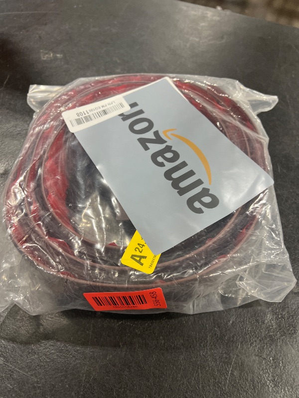 Photo 1 of 1/2" to 3/5" Height Threshold Ramp - Rubber Threshold, Floor Transition Strip, Door Strip, Wheelchair Ramp, Carpet to Tile Strip (Ebony Walnut, 80 inches)