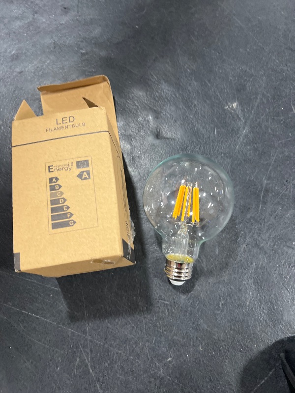 Photo 1 of G30 Edison Globe Bulbs 1 pc