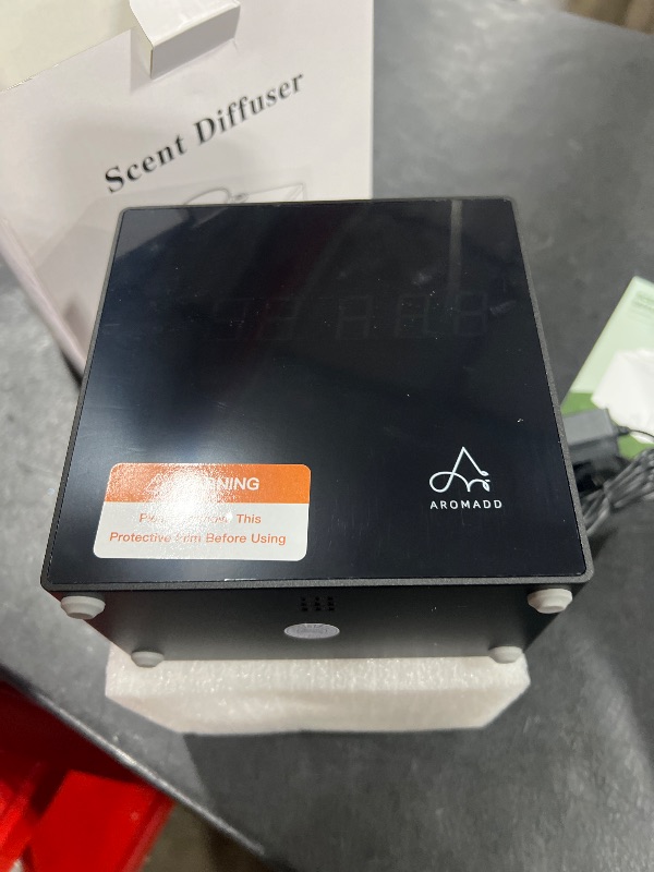 Photo 1 of 2026 Smart Waterless Diffuser, 2000 Sq.Ft Cold Air Scent Machine with Clock & Environmental Display | 7 Fragrance Levels, 9 Timer Settings, Hotel Collection Diffuser for Home & Large Rooms (Black)