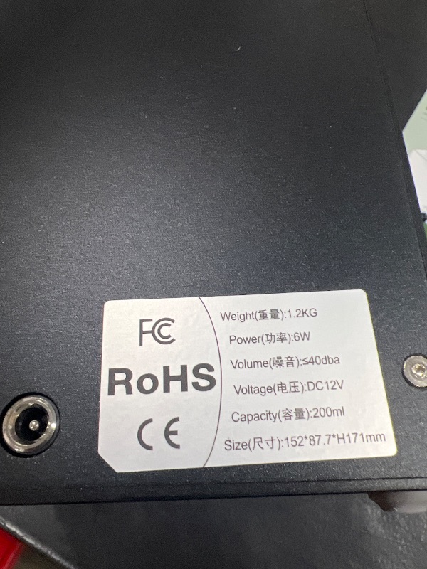 Photo 1 of 2026 Smart Waterless Diffuser, 2000 Sq.Ft Cold Air Scent Machine with Clock & Environmental Display | 7 Fragrance Levels, 9 Timer Settings, Hotel Collection Diffuser for Home & Large Rooms (Black)