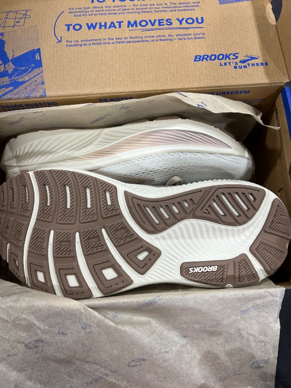 Photo 1 of Brooks Women’s Ghost 17 Neutral Running Shoe - Grey/Chateau Grey/Portabella - 8 Medium