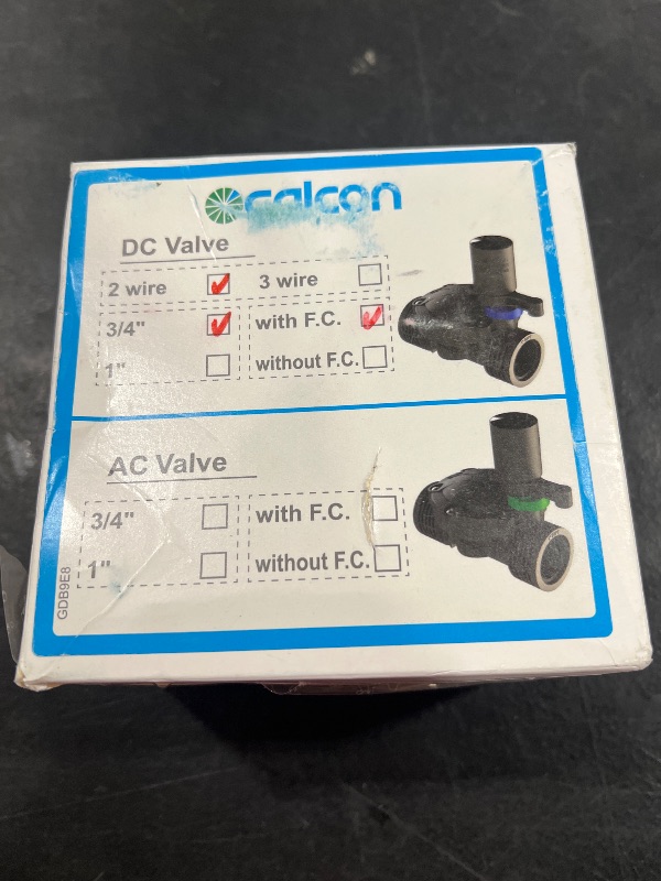 Photo 1 of Galcon YLZ 3/4 Inch Sprinkler Valve with S1602 DC Latching Solenoid for Battery Operated Controllers with Reinforced NBR 2-Way Female Inline Hose Sprinkler Valve for Gardens, Lawns, Greenhouses.