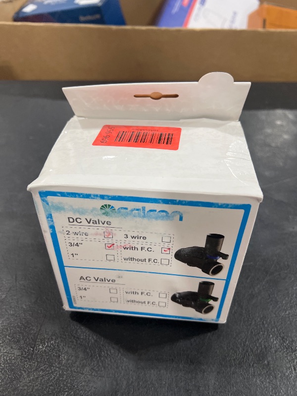 Photo 1 of Galcon YLZ 3/4 Inch Sprinkler Valve with S1602 DC Latching Solenoid for Battery Operated Controllers with Reinforced NBR 2-Way Female Inline Hose Sprinkler Valve for Gardens, Lawns, Greenhouses.